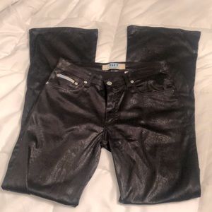 Tilt vintage 90s flare snakeskin pants